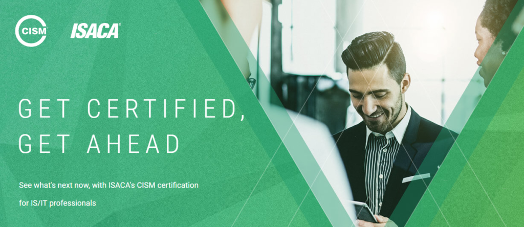 ISACA CISM security exam certification